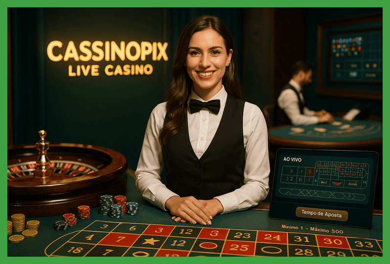 O CASSINOPIX Live Casino lança promoções regularmente
