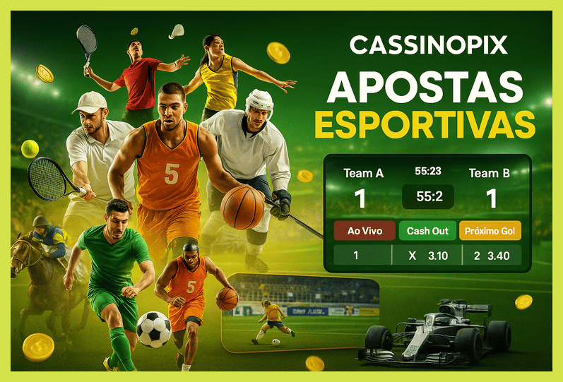 Aposte em apostas esportivas no cassino online CASSINOPIX