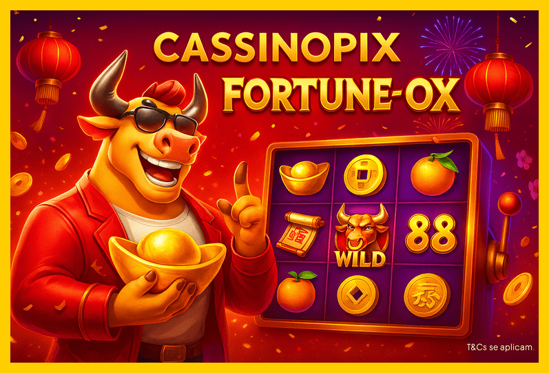 Fortune Ox no CASSINOPIX - Aposte Agora e Reivindique Seus Ganhos