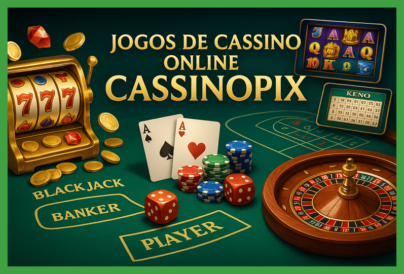 Jogos de cassino online CASSINOPIX