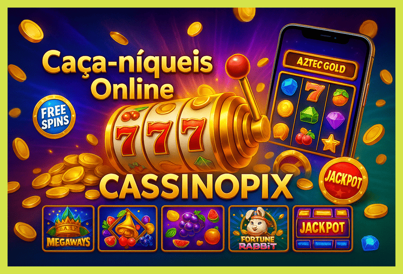 Explore o mundo das slot machines no CASSINOPIX Casino